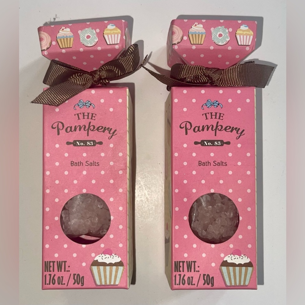 The Pampers No. 83 Pink Bath Salts, Set of 2